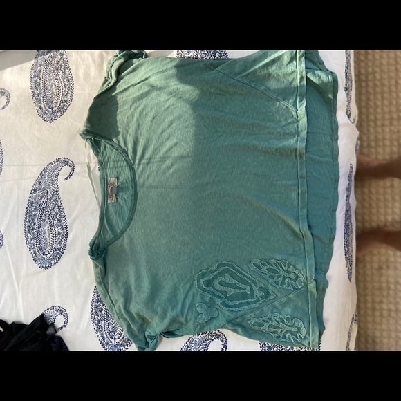 Ecote Turquoise Shirt - Picture 2 of 4